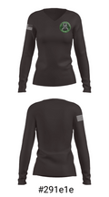 5150 OUTFITTERS GAMING 54554342 Women's Long Sleeve V-neck Shirt - 20