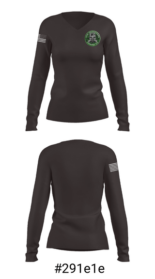 Women's Long Sleeve Vneck Shirt, 5150 OUTFITTERS GAMING, E-Sports, Teamtime, Team time, sublimation, custom sports apparel, team uniforms, spirit wear, spiritwear, sports uniforms, custom shirts, team store, custom team store, fundraiser sports, apparel fundraiser