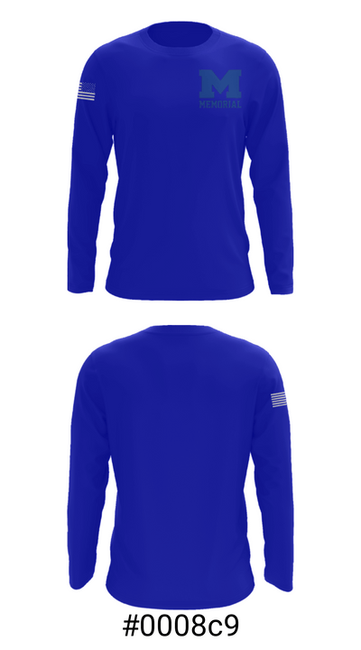 Reitz Memorial High School 97796056 Long Sleeve Performance Shirt - 18