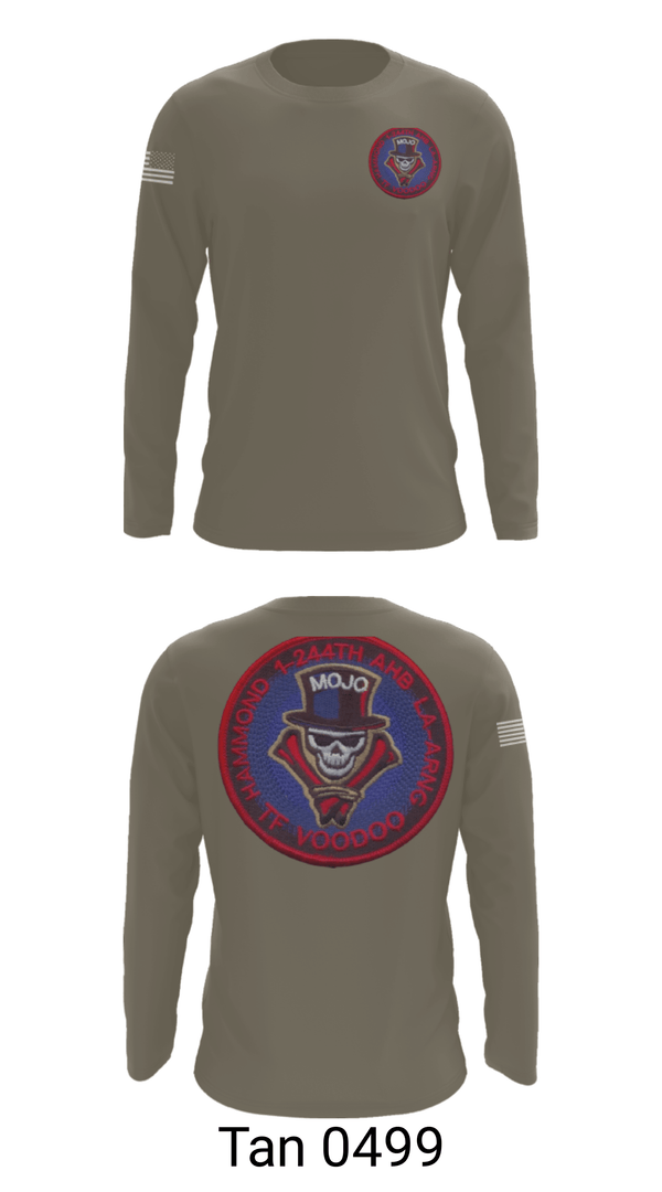 Long Sleeve Performance Shirt, 1-244th AASF, National Guard, Teamtime, Team time, sublimation, custom sports apparel, team uniforms, spirit wear, spiritwear, sports uniforms, custom shirts, team store, custom team store, fundraiser sports, apparel fundraiser