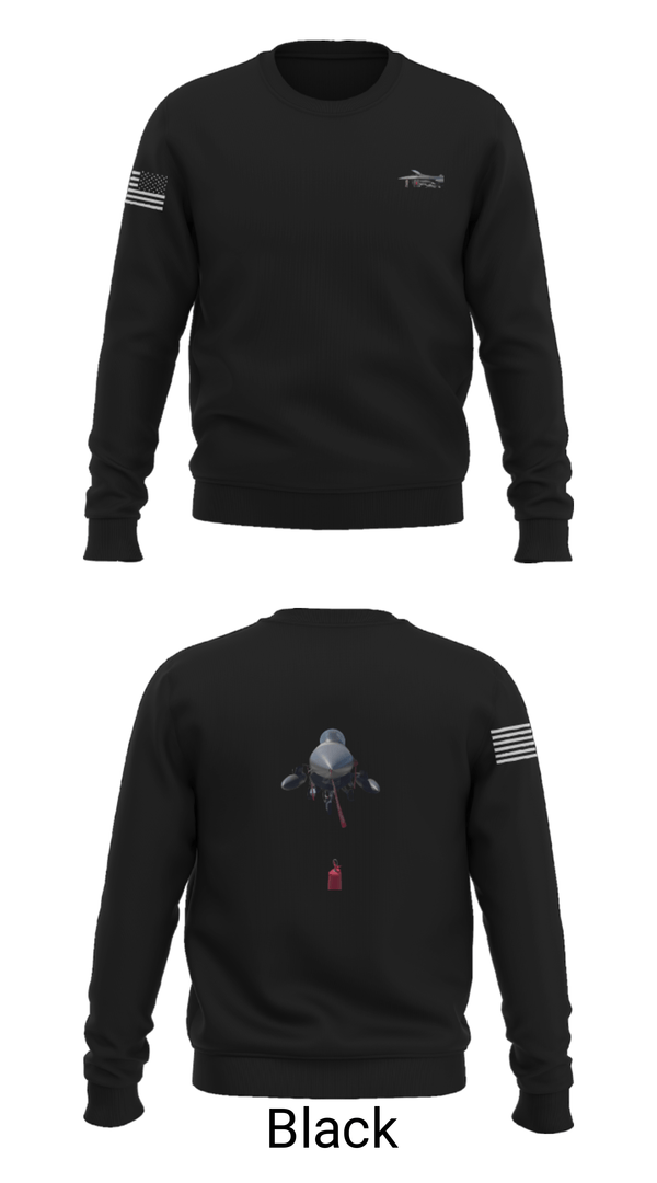 Crew Neck Sweatshirt, 114th fighter wing, National Guard, Teamtime, Team time, sublimation, custom sports apparel, team uniforms, spirit wear, spiritwear, sports uniforms, custom shirts, team store, custom team store, fundraiser sports, apparel fundraiser