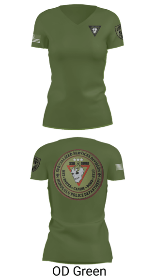 Women's Short Sleeve Vneck Shirt, SSD, Police, Teamtime, Team time, sublimation, custom sports apparel, team uniforms, spirit wear, spiritwear, sports uniforms, custom shirts, team store, custom team store, fundraiser sports, apparel fundraiser
