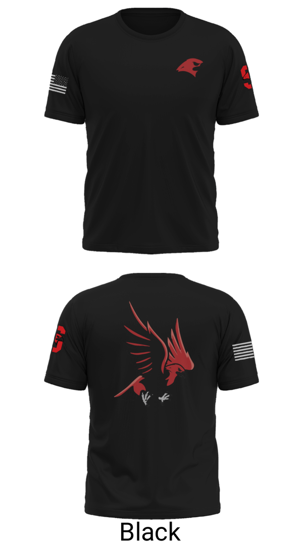 Short Sleeve Performance Shirt, Saranac Youth Wrestling Club - Redhawks, Wrestling, Teamtime, Team time, sublimation, custom sports apparel, team uniforms, spirit wear, spiritwear, sports uniforms, custom shirts, team store, custom team store, fundraiser sports, apparel fundraiser