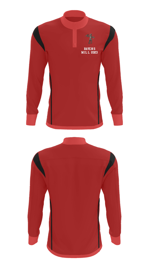 Quarter Zip Jacket, Ravens mill 2023, , Teamtime, Team time, sublimation, custom sports apparel, team uniforms, spirit wear, spiritwear, sports uniforms, custom shirts, team store, custom team store, fundraiser sports, apparel fundraiser