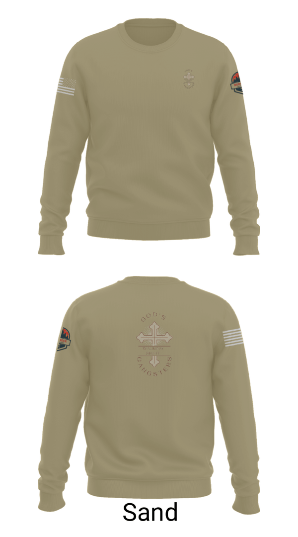 Crew Neck Sweatshirt, , Marines, Teamtime, Team time, sublimation, custom sports apparel, team uniforms, spirit wear, spiritwear, sports uniforms, custom shirts, team store, custom team store, fundraiser sports, apparel fundraiser
