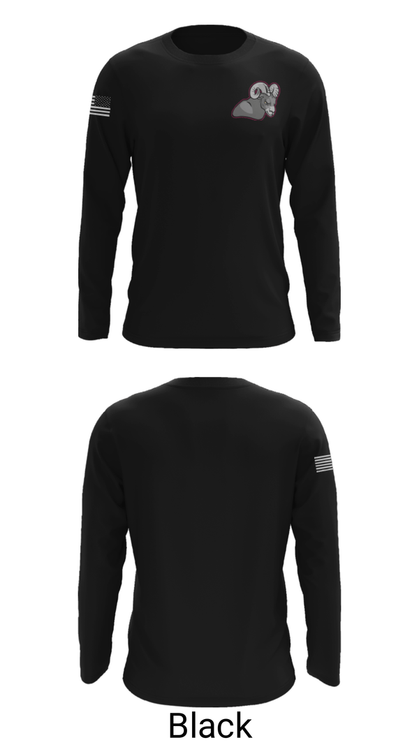 Long Sleeve Performance Shirt, La Salle Academy Girls Basketball, Women's Basketball, Teamtime, Team time, sublimation, custom sports apparel, team uniforms, spirit wear, spiritwear, sports uniforms, custom shirts, team store, custom team store, fundraiser sports, apparel fundraiser