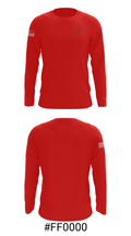 Jennings Senior High School Wrestling 681040 Long Sleeve Performance Shirt - 18