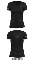 Border hoppers 2149138 Women's Short Sleeve V-neck Shirt - 21
