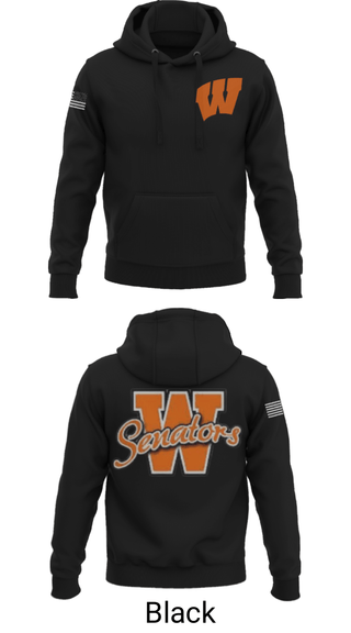Hoodie, Portsmouth West High School Basketball, Women's Basketball, Teamtime, Team time, sublimation, custom sports apparel, team uniforms, spirit wear, spiritwear, sports uniforms, custom shirts, team store, custom team store, fundraiser sports, apparel fundraiser