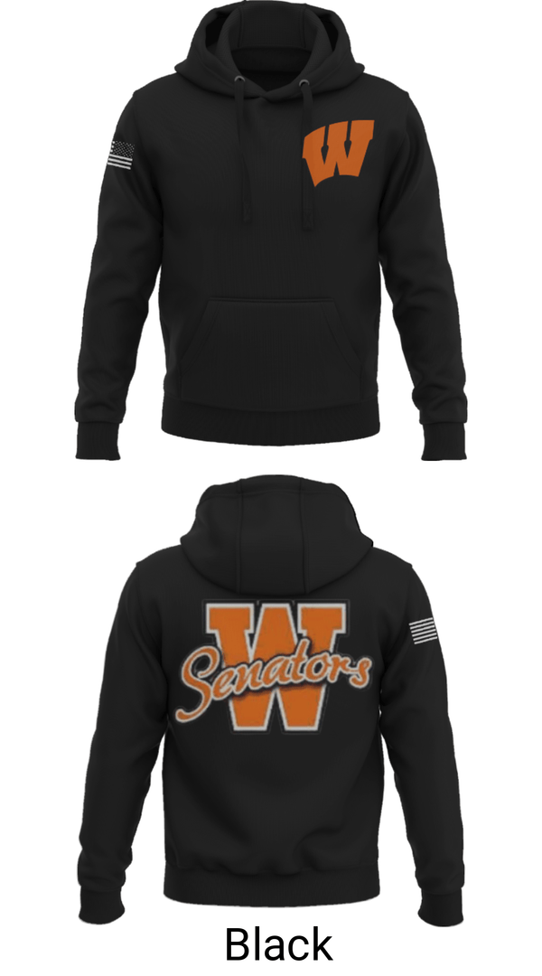 Hoodie, Portsmouth West High School Basketball, Women's Basketball, Teamtime, Team time, sublimation, custom sports apparel, team uniforms, spirit wear, spiritwear, sports uniforms, custom shirts, team store, custom team store, fundraiser sports, apparel fundraiser