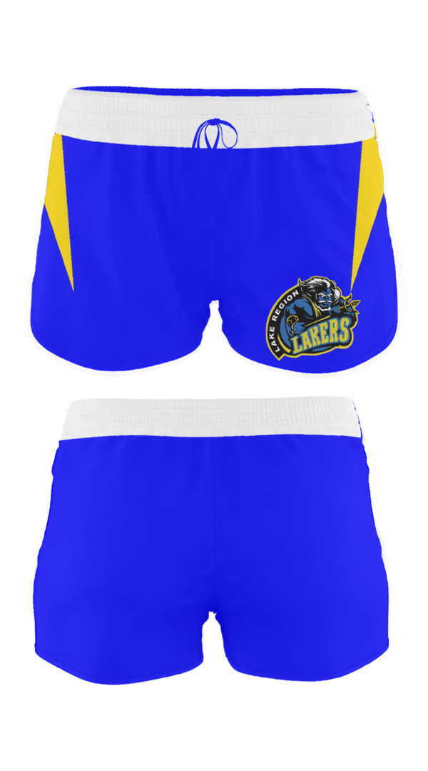 Women's Shorts, Lake Region High School Basketball, Women's Basketball, Teamtime, Team time, sublimation, custom sports apparel, team uniforms, spirit wear, spiritwear, sports uniforms, custom shirts, team store, custom team store, fundraiser sports, apparel fundraiser