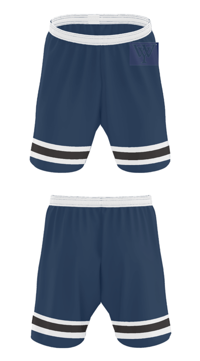 West York Boys Club Basketball 46049380 Athletic Shorts With Pockets - 24