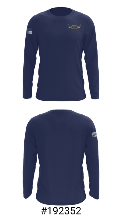 Yucaipa High School Swimming 56423964 Long Sleeve Performance Shirt - 18