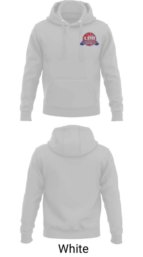Hoodie, Lil Dribblers Basketball, Men's Basketball, Teamtime, Team time, sublimation, custom sports apparel, team uniforms, spirit wear, spiritwear, sports uniforms, custom shirts, team store, custom team store, fundraiser sports, apparel fundraiser