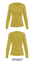 Carver College & Career Academy 10471911 Women's Long Sleeve V-neck Shirt - 20