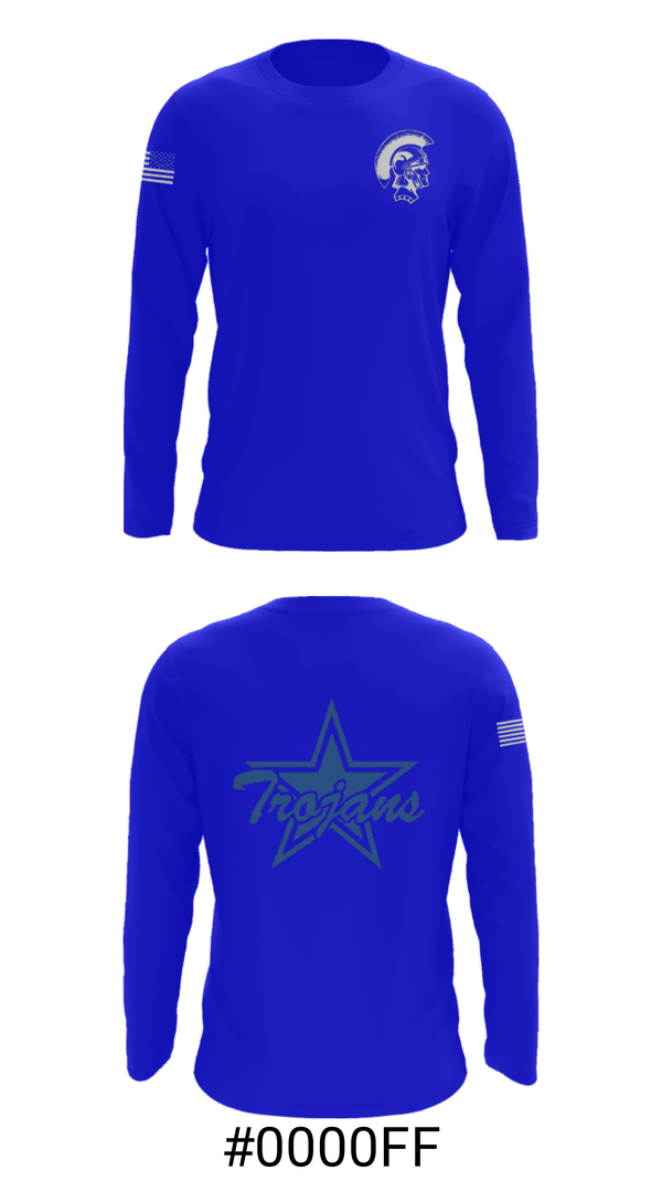Long Sleeve Performance Shirt, Johnson County Middle School Basketball, Women's Basketball, Teamtime, Team time, sublimation, custom sports apparel, team uniforms, spirit wear, spiritwear, sports uniforms, custom shirts, team store, custom team store, fundraiser sports, apparel fundraiser