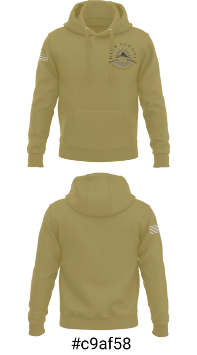 Pagosa Springs High School Basketball 21679526 Hoodie - 17