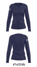 Peterborough Youth Basketball Association 32167164 Women's Long Sleeve V-neck Shirt - 20