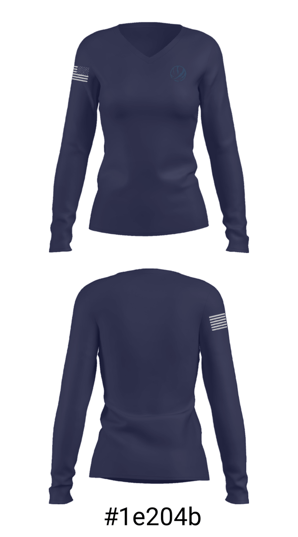 Women's Long Sleeve Vneck Shirt, Peterborough Youth Basketball Association, Men's Basketball, Teamtime, Team time, sublimation, custom sports apparel, team uniforms, spirit wear, spiritwear, sports uniforms, custom shirts, team store, custom team store, fundraiser sports, apparel fundraiser