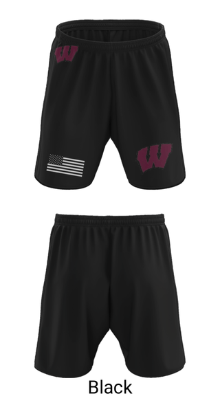 Athletic Shorts With Pockets, Whitman, Men's Volleyball, Teamtime, Team time, sublimation, custom sports apparel, team uniforms, spirit wear, spiritwear, sports uniforms, custom shirts, team store, custom team store, fundraiser sports, apparel fundraiser