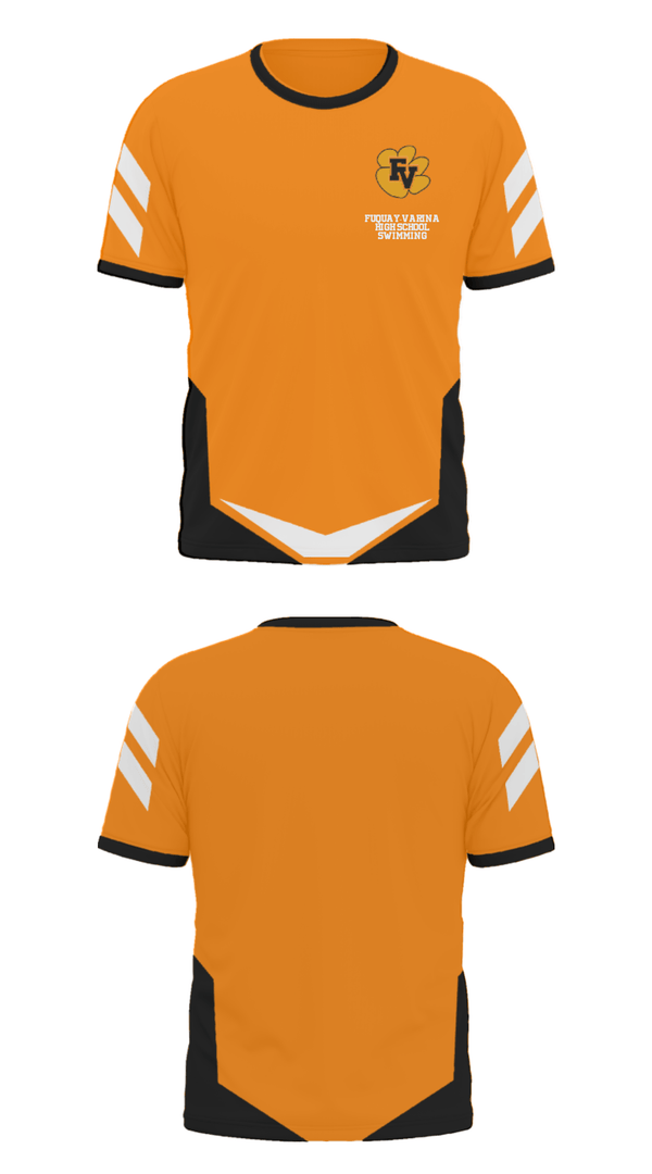 Short Sleeve Performance Polo, Fuquay-Varina High School Swimming, Swimming, Teamtime, Team time, sublimation, custom sports apparel, team uniforms, spirit wear, spiritwear, sports uniforms, custom shirts, team store, custom team store, fundraiser sports, apparel fundraiser