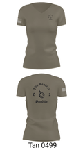 B-2 16837459 Women's Short Sleeve V-neck Shirt - 36