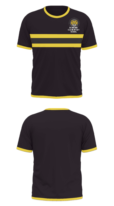 Benvenue Elementary School 94849998 Short Sleeve Performance Shirt - 22