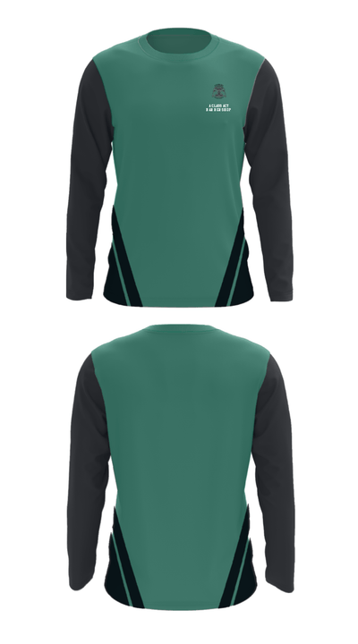 A class act barbershop 31881117 Long Sleeve Performance Shirt - 24