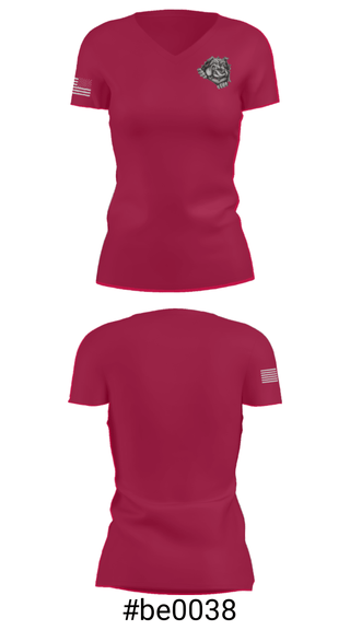 Women's Short Sleeve Vneck Shirt, Brighton Youth Wrestling Club, Wrestling, Teamtime, Team time, sublimation, custom sports apparel, team uniforms, spirit wear, spiritwear, sports uniforms, custom shirts, team store, custom team store, fundraiser sports, apparel fundraiser