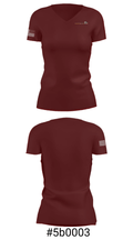 Herington High School 12887236 Women's Short Sleeve V-neck Shirt - 21