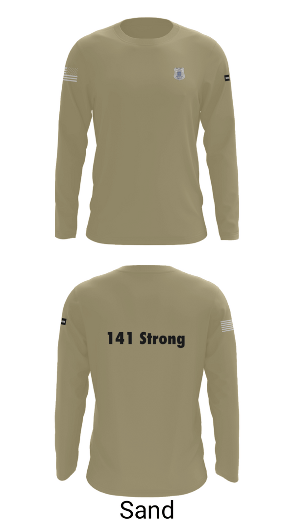 Long Sleeve Performance Shirt, 141 Strong, Police, Teamtime, Team time, sublimation, custom sports apparel, team uniforms, spirit wear, spiritwear, sports uniforms, custom shirts, team store, custom team store, fundraiser sports, apparel fundraiser