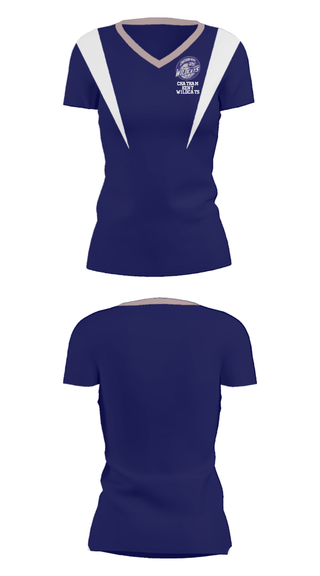 Women's Short Sleeve Vneck Shirt, Chatham Kent Wildcats, Men's Basketball, Teamtime, Team time, sublimation, custom sports apparel, team uniforms, spirit wear, spiritwear, sports uniforms, custom shirts, team store, custom team store, fundraiser sports, apparel fundraiser