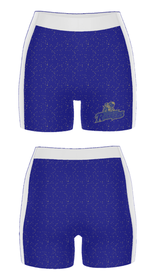 Women's Compression Shorts, Northwest Area High School, Spirit Store, Teamtime, Team time, sublimation, custom sports apparel, team uniforms, spirit wear, spiritwear, sports uniforms, custom shirts, team store, custom team store, fundraiser sports, apparel fundraiser
