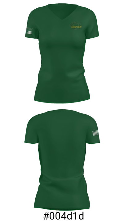 Dover High School Gymnastics 3343662 Women's Short Sleeve V-neck Shirt - 21