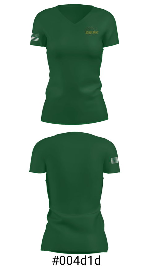 Women's Short Sleeve Vneck Shirt, Dover High School Gymnastics, Spirit Store, Teamtime, Team time, sublimation, custom sports apparel, team uniforms, spirit wear, spiritwear, sports uniforms, custom shirts, team store, custom team store, fundraiser sports, apparel fundraiser
