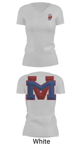 Women's Short Sleeve Vneck Shirt, Medicine Valley High School Wrestling, Wrestling, Teamtime, Team time, sublimation, custom sports apparel, team uniforms, spirit wear, spiritwear, sports uniforms, custom shirts, team store, custom team store, fundraiser sports, apparel fundraiser