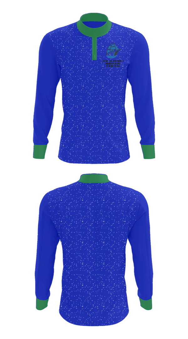 Quarter Zip Jacket, Clear-Creek Amana Middle School Basketball, Men's Basketball, Teamtime, Team time, sublimation, custom sports apparel, team uniforms, spirit wear, spiritwear, sports uniforms, custom shirts, team store, custom team store, fundraiser sports, apparel fundraiser