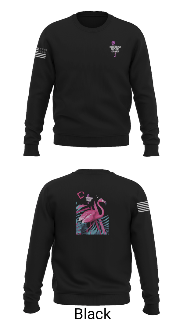 Crew Neck Sweatshirt, Paradise Funnel Cakes, , Teamtime, Team time, sublimation, custom sports apparel, team uniforms, spirit wear, spiritwear, sports uniforms, custom shirts, team store, custom team store, fundraiser sports, apparel fundraiser