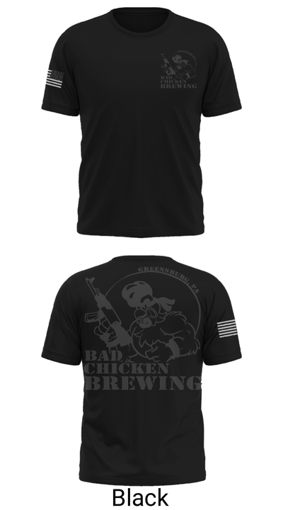 Bad Chicken Brewing 42843068 Short Sleeve Performance Shirt - 22