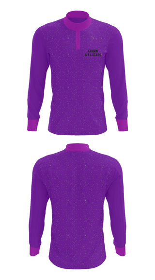 Quarter Zip Jacket, Aragon wildcats, Football, Teamtime, Team time, sublimation, custom sports apparel, team uniforms, spirit wear, spiritwear, sports uniforms, custom shirts, team store, custom team store, fundraiser sports, apparel fundraiser