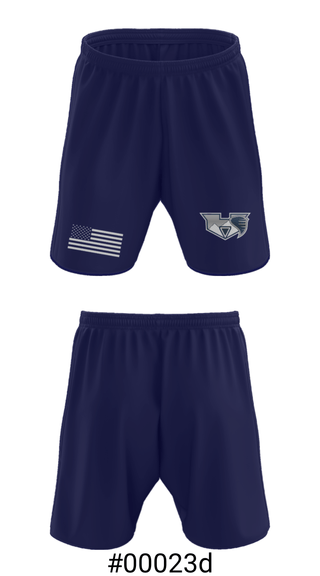 Athletic Shorts With Pockets, Hornedo Middle School Volleyball, Women's Volleyball, Teamtime, Team time, sublimation, custom sports apparel, team uniforms, spirit wear, spiritwear, sports uniforms, custom shirts, team store, custom team store, fundraiser sports, apparel fundraiser