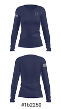 Norcross Youth Athletic Association 5155457 Women's Long Sleeve V-neck Shirt - 20