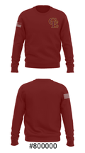 Cape Elizabeth Middle School Swimming 60708384 Crew Neck Sweatshirt - 16