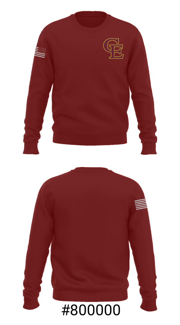 Crew Neck Sweatshirt, Cape Elizabeth Middle School Swimming, Swimming, Teamtime, Team time, sublimation, custom sports apparel, team uniforms, spirit wear, spiritwear, sports uniforms, custom shirts, team store, custom team store, fundraiser sports, apparel fundraiser