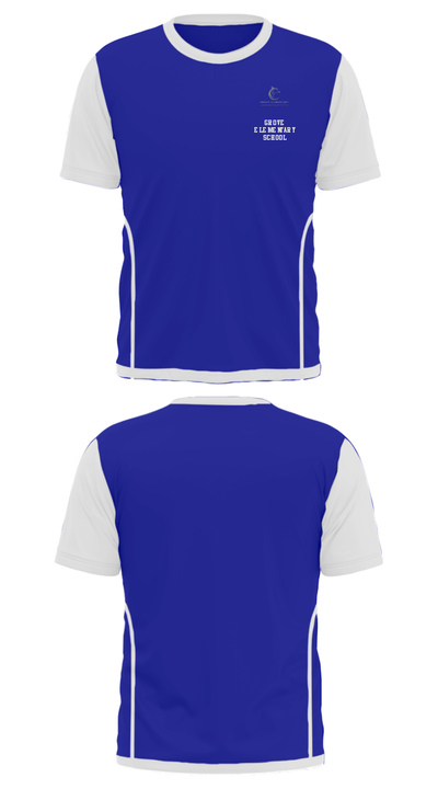 Grove Elementary School 74283709 Short Sleeve Performance Shirt - 24