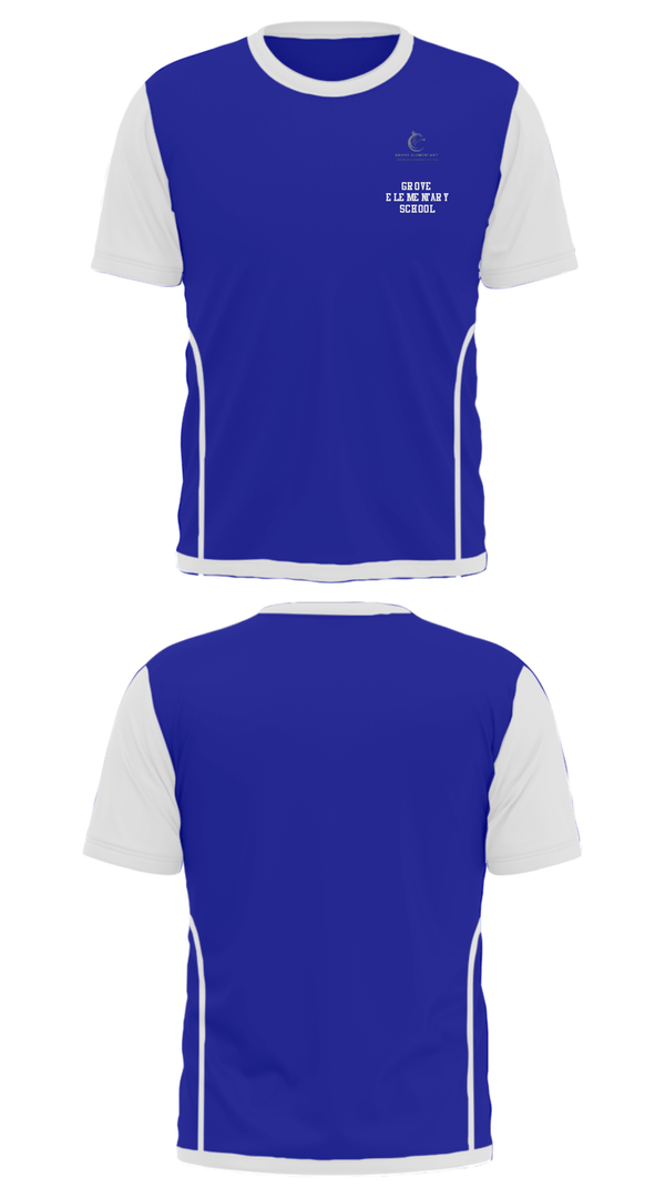Short Sleeve Performance Shirt, Grove Elementary School, Spirit Store, Teamtime, Team time, sublimation, custom sports apparel, team uniforms, spirit wear, spiritwear, sports uniforms, custom shirts, team store, custom team store, fundraiser sports, apparel fundraiser