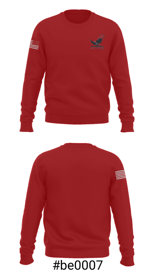 Crew Neck Sweatshirt, Howard College, Spirit Store, Teamtime, Team time, sublimation, custom sports apparel, team uniforms, spirit wear, spiritwear, sports uniforms, custom shirts, team store, custom team store, fundraiser sports, apparel fundraiser