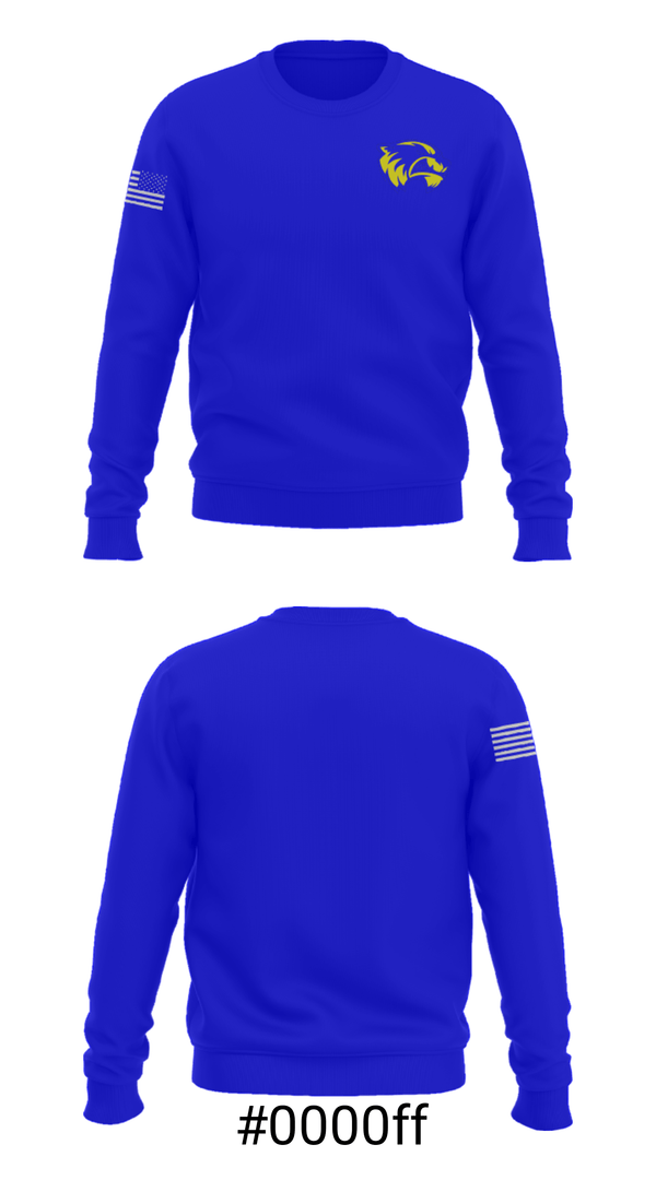 Crew Neck Sweatshirt, Holdenville High School Basketball, Women's Basketball, Teamtime, Team time, sublimation, custom sports apparel, team uniforms, spirit wear, spiritwear, sports uniforms, custom shirts, team store, custom team store, fundraiser sports, apparel fundraiser