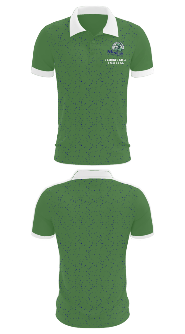 Short Sleeve Performance Polo, El Diamante High School Basketball, Women's Basketball, Teamtime, Team time, sublimation, custom sports apparel, team uniforms, spirit wear, spiritwear, sports uniforms, custom shirts, team store, custom team store, fundraiser sports, apparel fundraiser