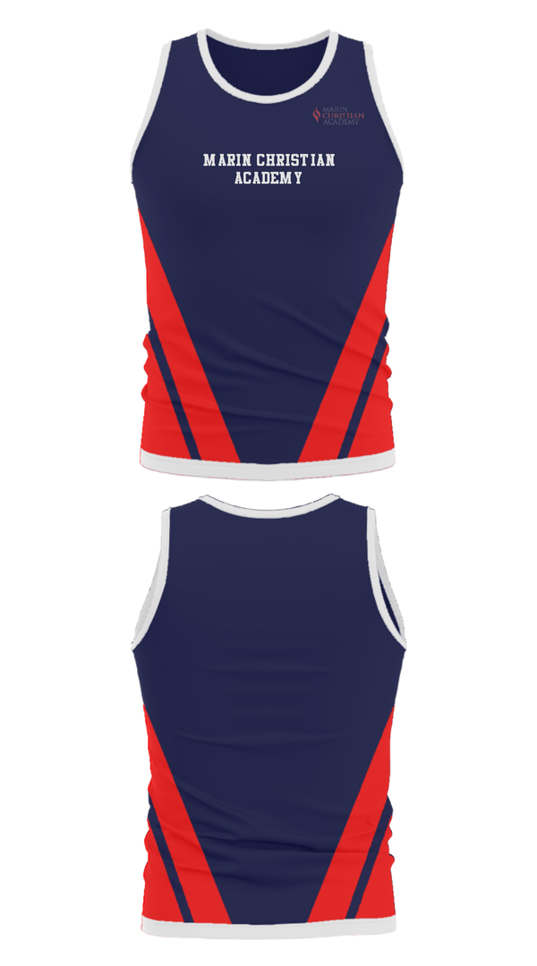 Tank Top, Marin Christian Academy, Spirit Store, Teamtime, Team time, sublimation, custom sports apparel, team uniforms, spirit wear, spiritwear, sports uniforms, custom shirts, team store, custom team store, fundraiser sports, apparel fundraiser